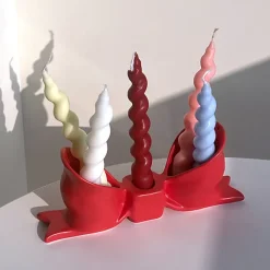 Aesthetic Room Decor*Boogzel Clothing Bow Candle Holder