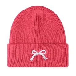 Hats*Boogzel Clothing Bow Embroidery Beanie Hat