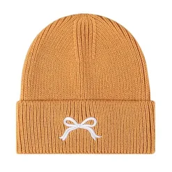 Hats*Boogzel Clothing Bow Embroidery Beanie Hat