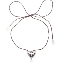 Necklaces & Chokers*Boogzel Clothing Bow Lace Up Heart Necklace
