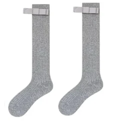 Socks*Boogzel Clothing Bowknot Knee-High Socks