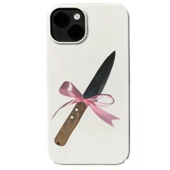 Iphone Cases*Boogzel Clothing Bowknot Knife iPhone Case White/pink