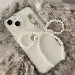 Iphone Cases*Boogzel Clothing Bowknot Pearl iPhone Case Clear