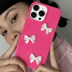 Iphone Cases*Boogzel Clothing Bowknot IPhone Case Pink