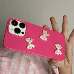 Iphone Cases*Boogzel Clothing Bowknot IPhone Case Pink