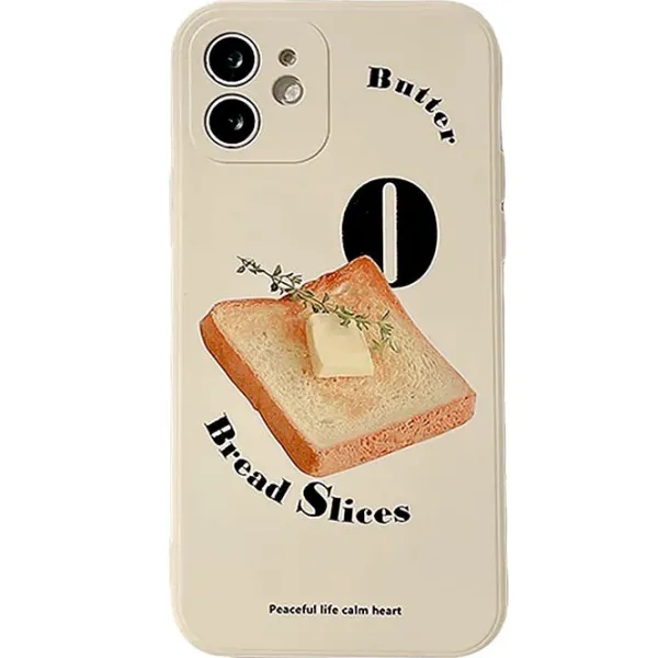 Iphone Cases*Boogzel Clothing Bread Slice iPhone Case Beige