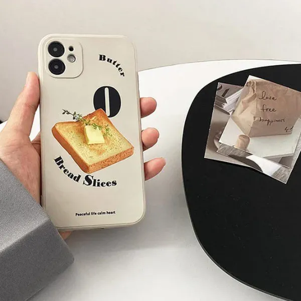 Iphone Cases*Boogzel Clothing Bread Slice iPhone Case Beige