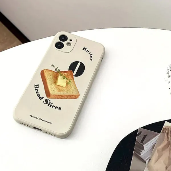 Iphone Cases*Boogzel Clothing Bread Slice iPhone Case Beige