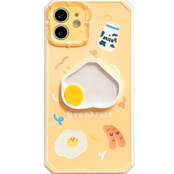 Iphone Cases*Boogzel Clothing Breakfast iPhone Case Yellow