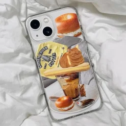 Iphone Cases*Boogzel Clothing Breakfast With Cat iPhone Case