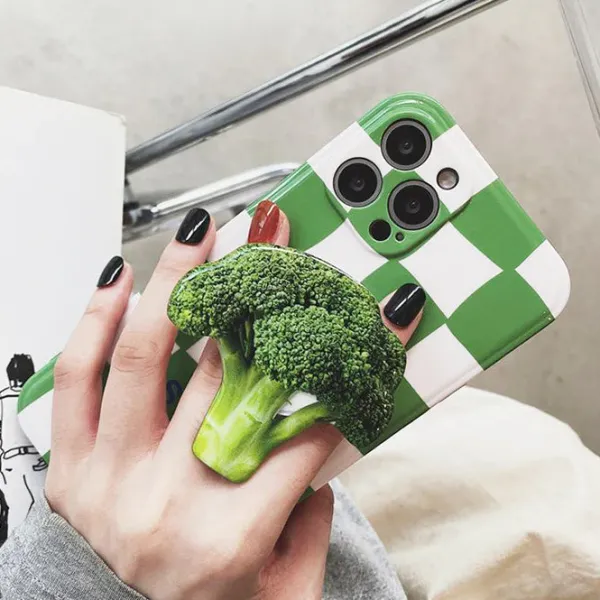 Iphone Cases*Boogzel Clothing Broccoli Checker iPhone Case Green