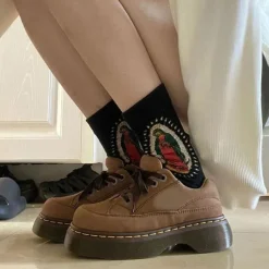 Classics|Boots / Platform Boots*Boogzel Clothing Brown Aesthetic Platform Oxford Shoes