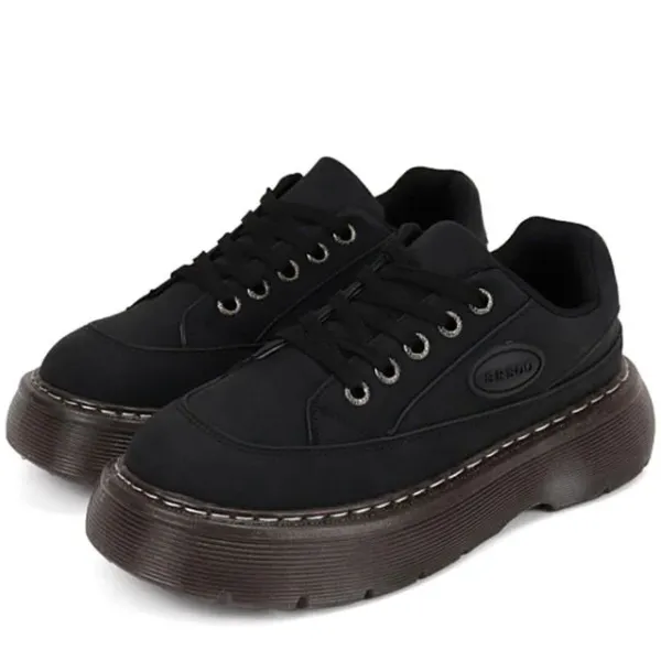 Classics|Boots / Platform Boots*Boogzel Clothing Brown Aesthetic Platform Oxford Shoes