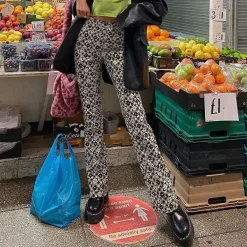 Pants & Trousers*Boogzel Clothing Floral Pants Brown