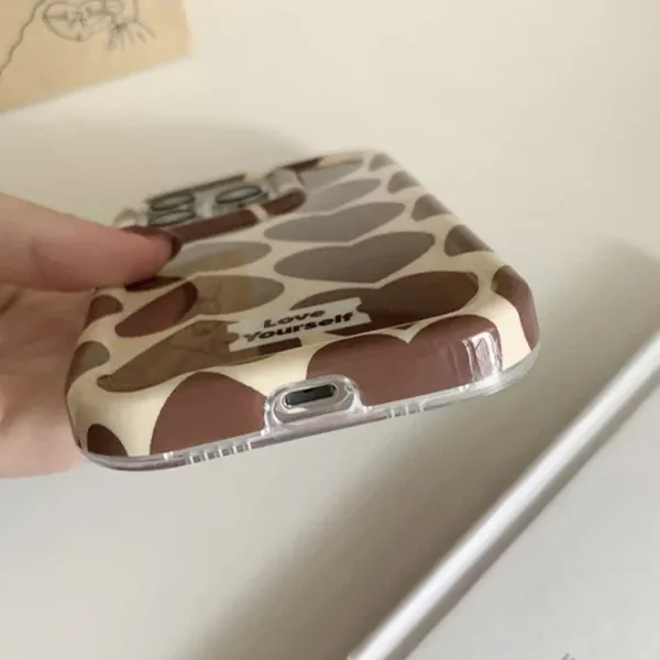 Iphone Cases*Boogzel Clothing Heart IPhone Case Brown