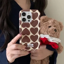 Iphone Cases*Boogzel Clothing Heart IPhone Case Brown