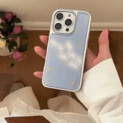 Iphone Cases*Boogzel Clothing Bunny & Stars iPhone Case Blue