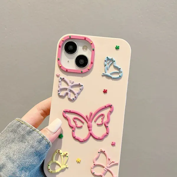 Iphone Cases*Boogzel Clothing Butterfly Aesthetic IPhone Case Pink