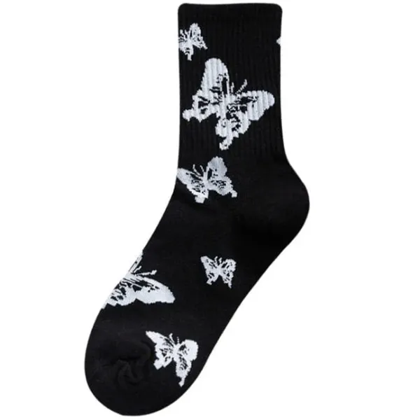 Socks*Boogzel Clothing Butterfly Aesthetic Socks