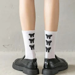 Socks*Boogzel Clothing Butterfly Aesthetic Socks