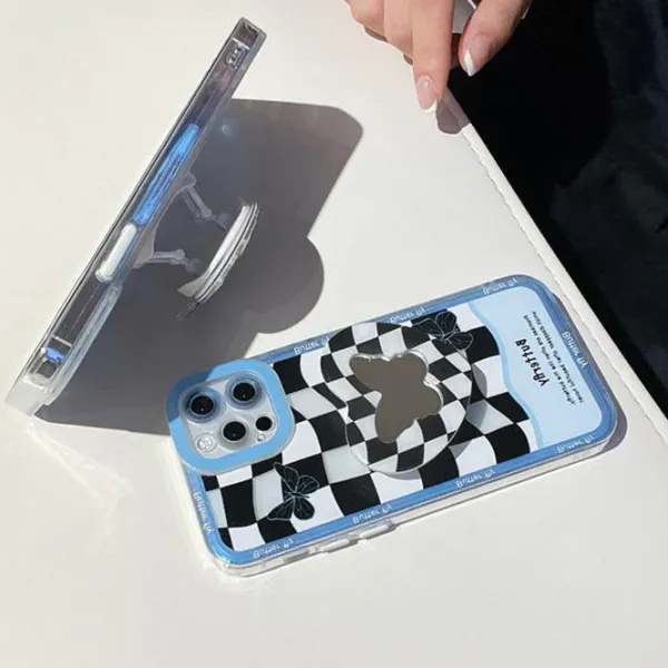 Iphone Cases*Boogzel Clothing Butterfly Checkered iPhone Case