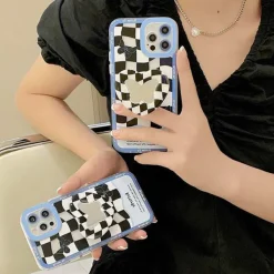 Iphone Cases*Boogzel Clothing Butterfly Checkered iPhone Case