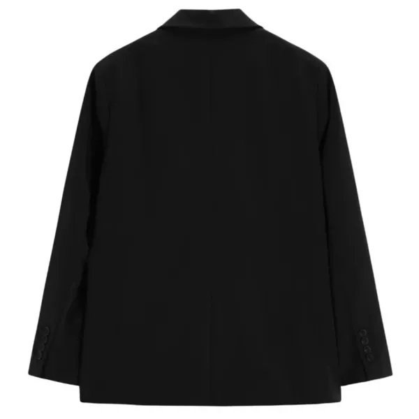 Mens|Coats & Jackets*Boogzel Clothing Butterfly Embroidery Blazer Black