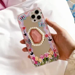 Iphone Cases*Boogzel Clothing Butterfly Flower Pearl iPhone Case
