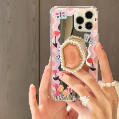 Iphone Cases*Boogzel Clothing Butterfly Flower Pearl iPhone Case
