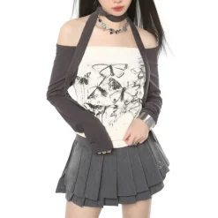 Long Sleeve Tops*Boogzel Clothing Butterfly Long Sleeve Top