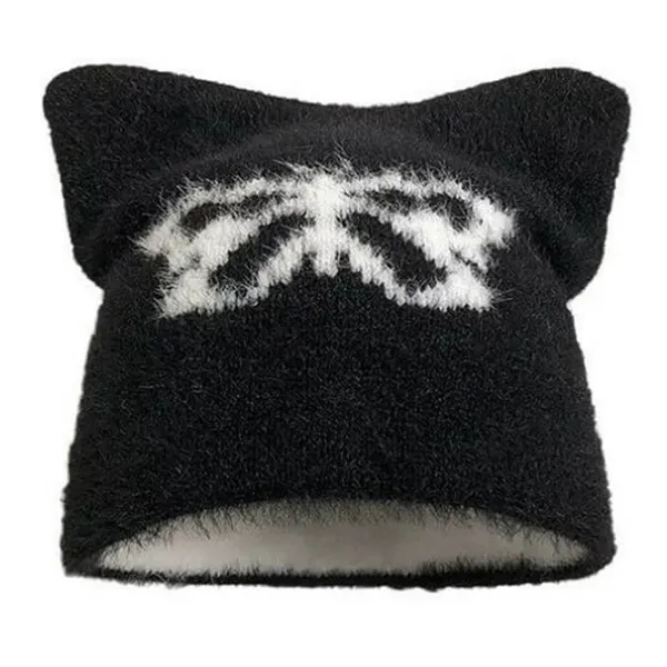 Hats*Boogzel Clothing Butterfly Print Cat Ears Hat