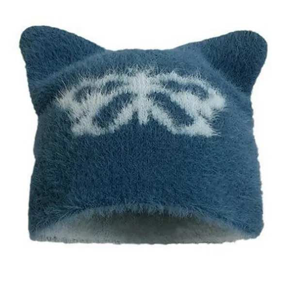 Hats*Boogzel Clothing Butterfly Print Cat Ears Hat