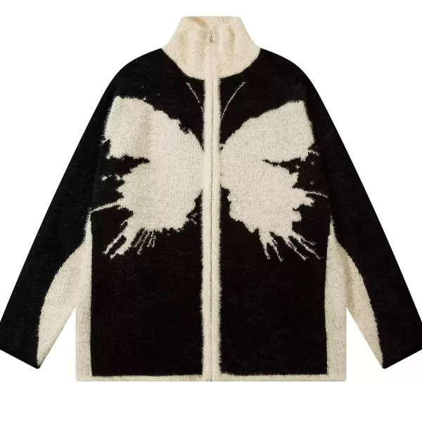 Coats & Jackets|Sweatshirts*Boogzel Clothing Butterfly Zip-Up Jacket
