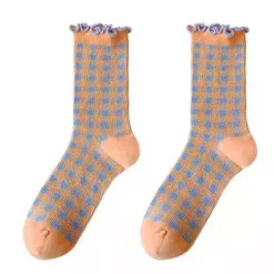Socks*Boogzel Clothing Candy Fairy Plaid Socks