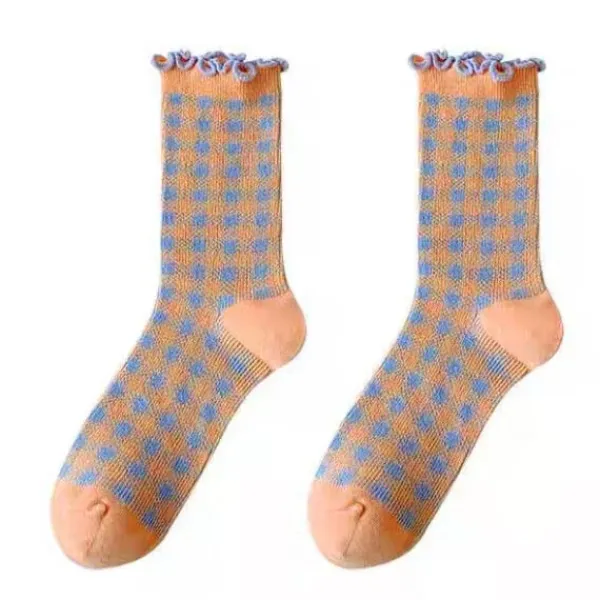 Socks*Boogzel Clothing Candy Fairy Plaid Socks