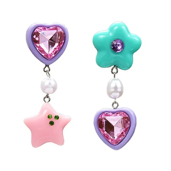 Earrings*Boogzel Clothing Candy Heart Drop Earrings