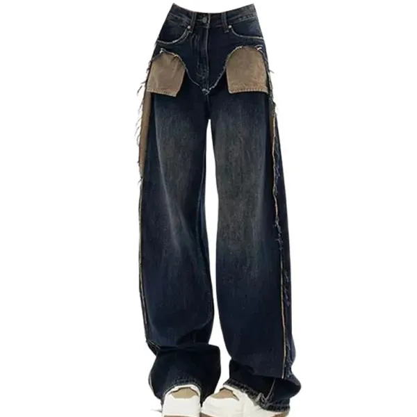 Jeans*Boogzel Clothing Canyon Town Cowboy Jeans Blue