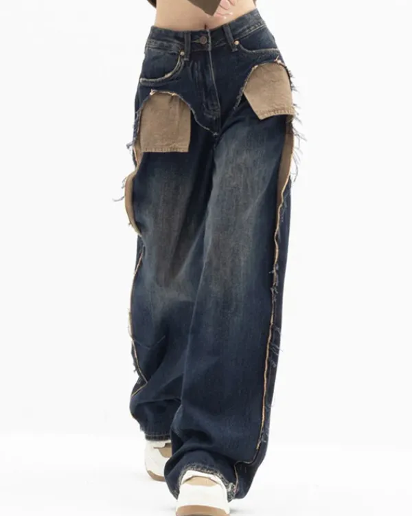 Jeans*Boogzel Clothing Canyon Town Cowboy Jeans Blue