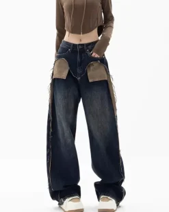 Jeans*Boogzel Clothing Canyon Town Cowboy Jeans Blue