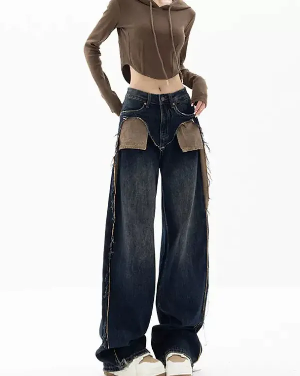 Jeans*Boogzel Clothing Canyon Town Cowboy Jeans Blue