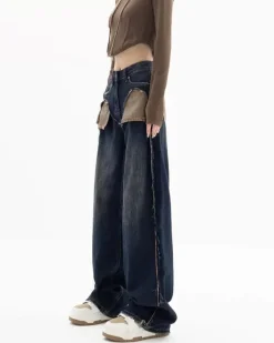 Jeans*Boogzel Clothing Canyon Town Cowboy Jeans Blue