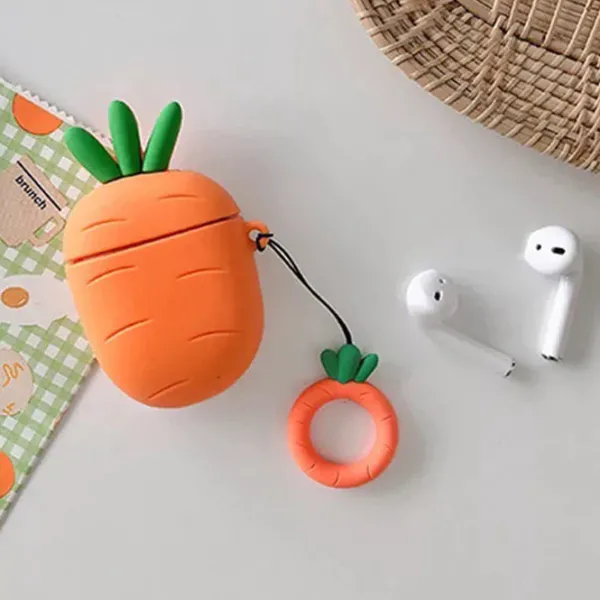 Iphone Cases*Boogzel Clothing Carrot AirPods Case Orange