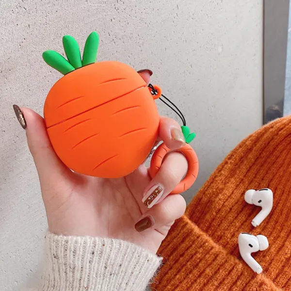 Iphone Cases*Boogzel Clothing Carrot AirPods Case Orange