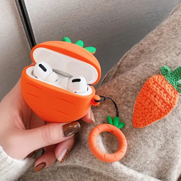 Iphone Cases*Boogzel Clothing Carrot AirPods Case Orange
