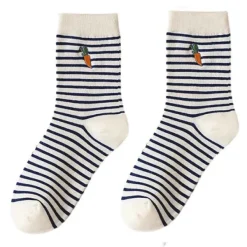 Socks*Boogzel Clothing Carrot Striped Socks