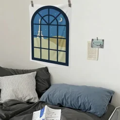 Posters / Tapestry*Boogzel Clothing Cartoon Window Indie Wall Tapestry