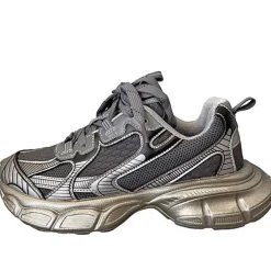 Mad|Aesthetic Sneakers*Boogzel Clothing Casual Friday Aesthetic Silver Sneakers