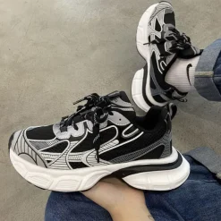 Mad|Aesthetic Sneakers*Boogzel Clothing Casual Friday Aesthetic Silver Sneakers