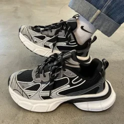 Mad|Aesthetic Sneakers*Boogzel Clothing Casual Friday Aesthetic Silver Sneakers