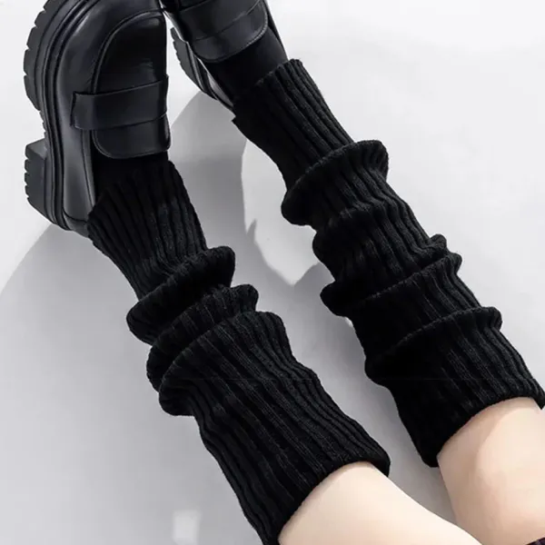 Other*Boogzel Clothing Casual Friday Knit Leg Warmers